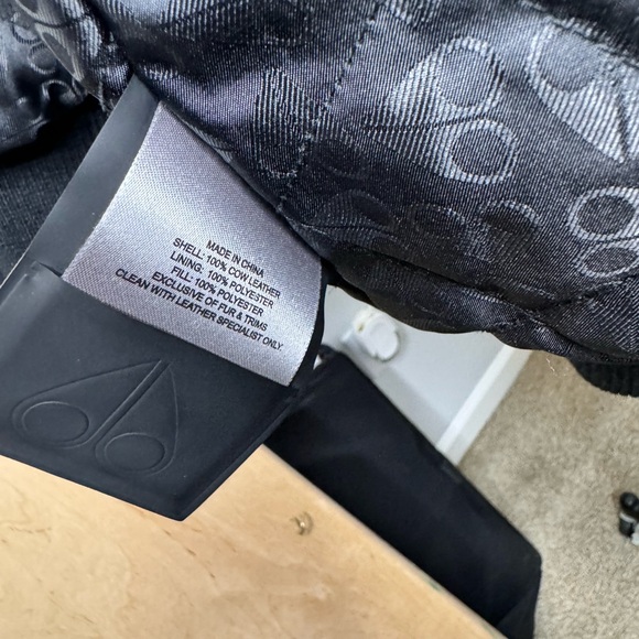 Moose knuckle leather bomber - Picture 15 of 16